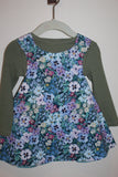 Watercolor Pansies Reversible Dress