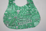 Kelly Green Eagles Bib
