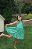 Eagles Peasant Dress