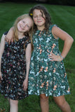 Woodland Peasant Dress