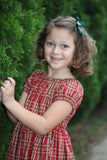 Peasant Dress - Classic Red Plaid