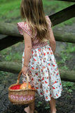 Vintage Red Riding Hood Dress