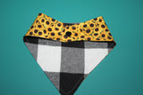 Sunflower Baby Bandana Bib