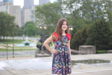 Sew Much Philly Peasant Dress