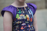 Sew Much Philly Peasant Dress