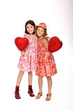 Vintage Valentine Peasant Dress