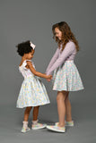 Garden Bunny Peasant Dress