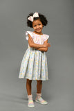 Garden Bunny Peasant Dress