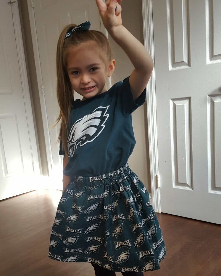 Infant / Toddler Eagles Cheerleader Outfit