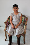 Owl Tree Peasant Dress