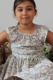 Owl Tree Peasant Dress