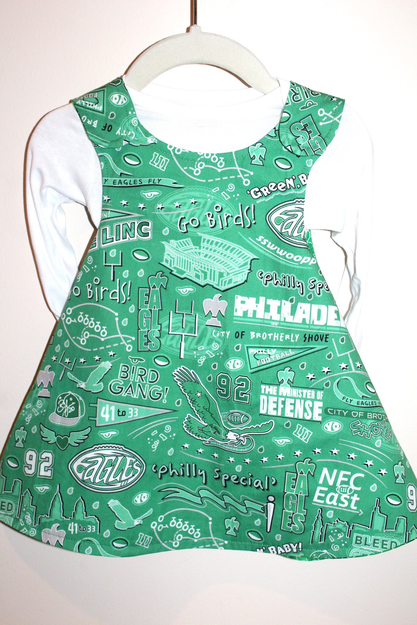 Eagles Nation Reversible Dress Sew Much Cooler Eagles Nation Reversible Dress Sew Much Cooler