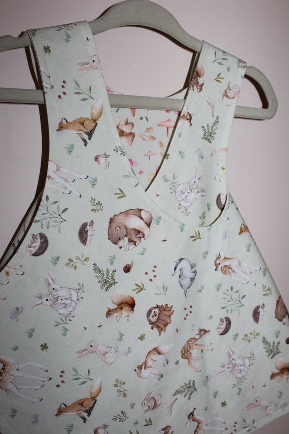 Sage Forest Friends Reversible Dress