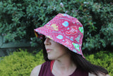 ADULT Reversible Phillies/ Eagles Bucket Hat