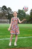 World Cup Peasant Dress