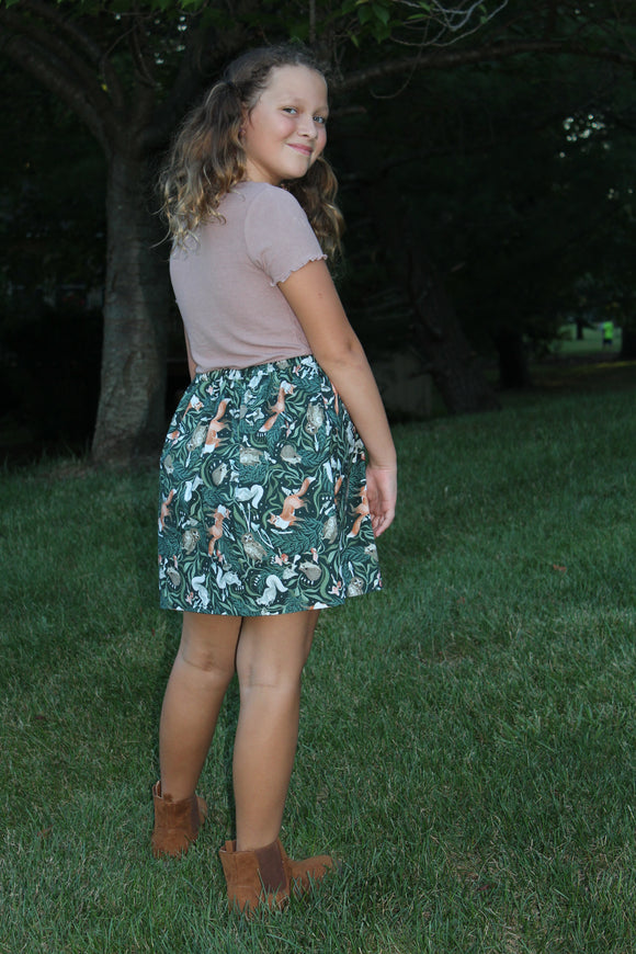 Woodland Bubble Skirt
