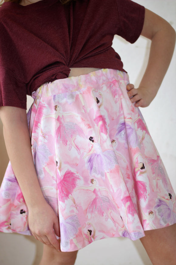 Pink Ballerina Twirl Skirt