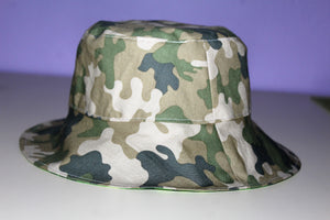 Green Camo Sun Hat