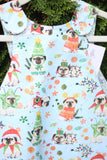 Holiday Pug Reversible Dress