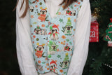 Angry Pug Holiday Vest