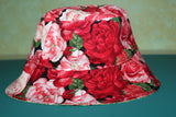 Red Rose Sun Hat