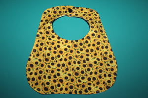 Sunflower Baby Bib