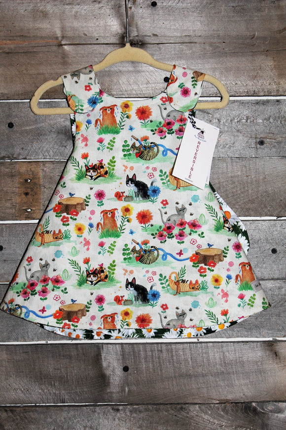 Kitty Floral Reversible Dress